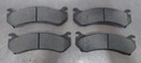 Pastillas de freno traseras para Chevrolet Silverado 2500HD/3500HD/Express 1500 1999-2006