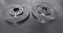Discos delanteros perforados ventilados para Jeep Wrangler 2018-2022