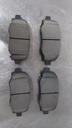 Pastillas de freno traseras para Jeep Cherokee/Renegade 2015-2022