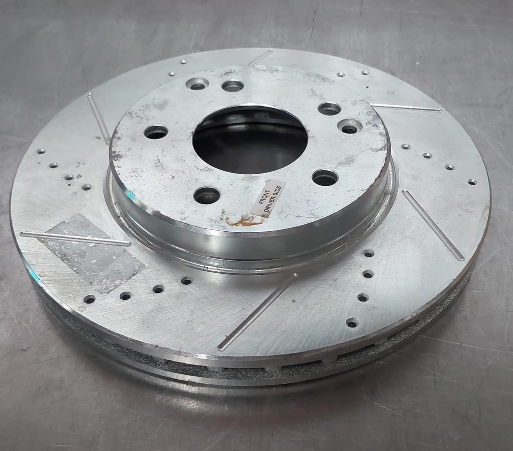 Disco delantero izquierdo ventilado perforado para Mercedes-Benz E300/C280/C230/C240/SLK230 1996-2005