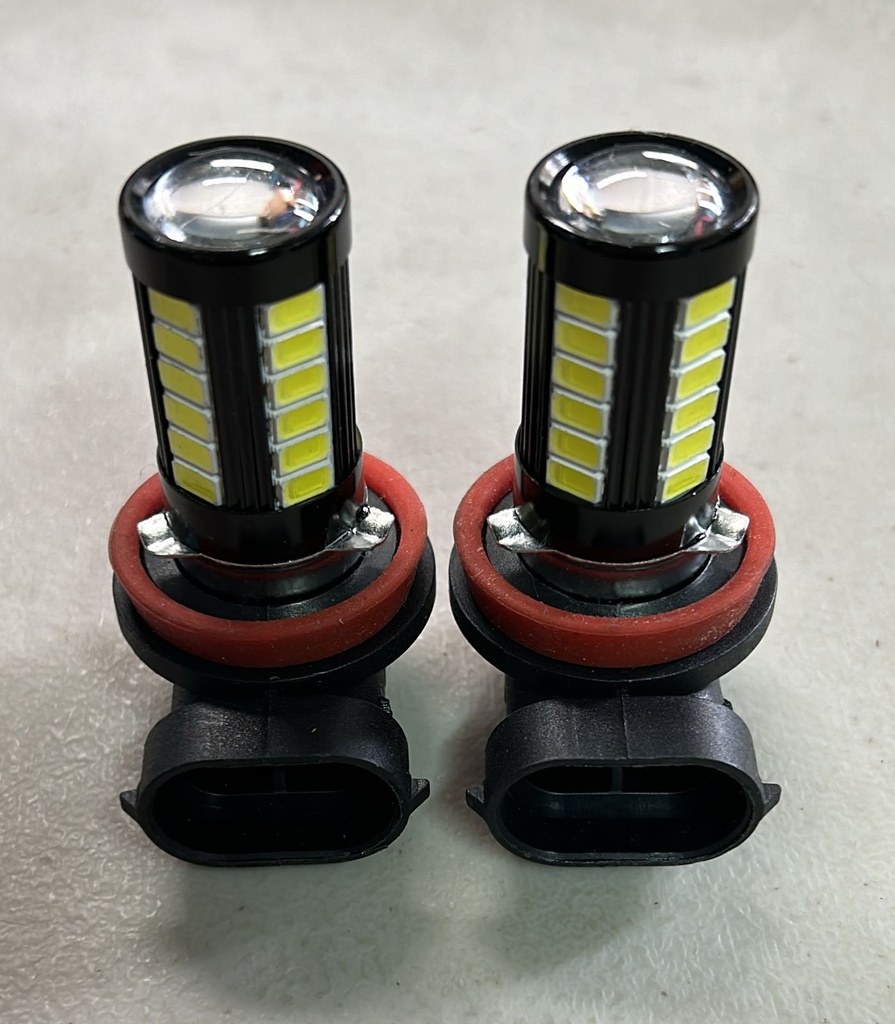 Luces Led H10 Con Lupa