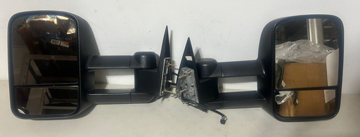 Espejos tipo remolque con luz lateral para Chevrolet GMC 1999 al 2006