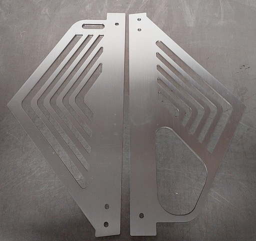 Cubiertas de panel de motor para Chevrolet Corvette C8 2020-2022.