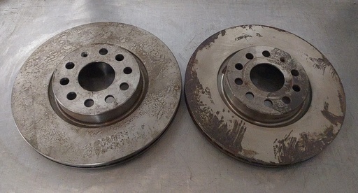 Discos delanteros ventilados solidos para Audi A3 2003-2016 diametro: 300mm