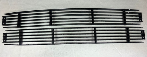 Rejillas de parrilla para Silverado / Suburban / Tahoe 1994 a 1999 (negras)