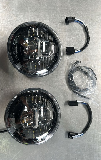 Luces led con lupa 7"
