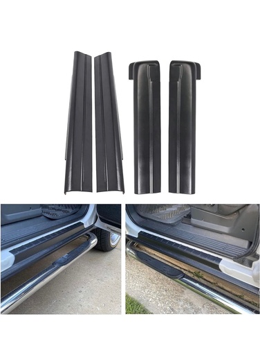 Panel inferior de puertas para Chevrolet Silverado 1500 2500 3500 Crew Cab 1997 al 2007 (Protector)