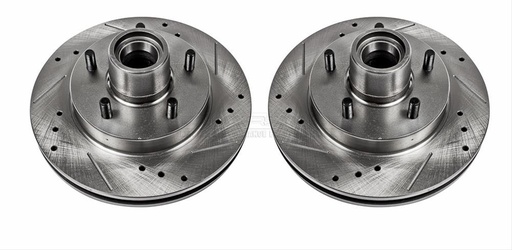 Discos Delanteros Perforados Chevrolet Camaro 1982-1992 / El camino 1982-1987 / S10 1982-1995 / Pontiac Firebird 1982-1992.