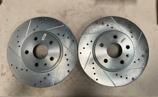 Discos Delanteros Perforados Chevrolet Camaro LS/LT 2010-2015 / Equinox 2010-2017