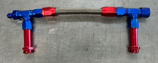 Línea de combustible para carburador Holley 4 bocas