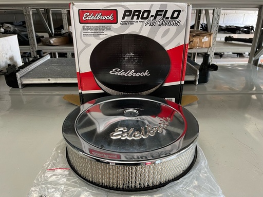 Filtro de Aire 14" Alto Flujo Cromado para Carburadores AVS2 Performer Series / Thunder Series AVS / Holley / Thermo-Quad / Quadrajet / Carter AFB.