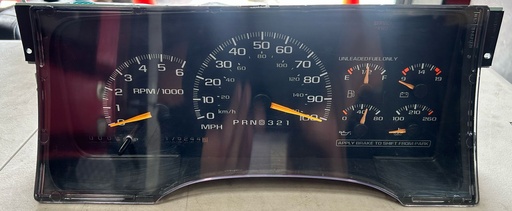 Cluster para Chevrolet 1995 a 1999 (MPH) (usado)