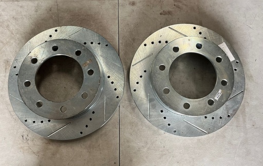 Discos Delanteros de 347mm Perforados / Ventilados Ford F250 Super Duty / F350 Super Duty / F450 Super Duty 2005-2010.