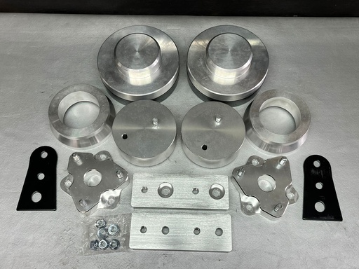 Kit de Calzas de levante a 4" para Dodge Ram 1500 4WD 2009-2025.