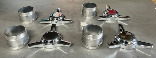 Copas de aro para Corvette 1976 a 1982 ( Metalicas )