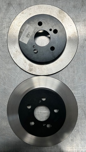 Discos traseros sólidos para Toyota Corolla 2008 al 2020 / Matrix 2009 al 2014 / Prius 2010 al 2022