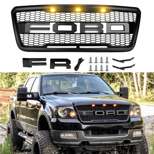 Parrilla Estilo Raptor para Ford F-150 de 2004 2008