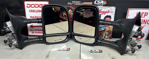 Espejos Tipo Remolque para Ford F250 / F350 / F450 1999 al 2007 / Excursion 2000 al 2005
