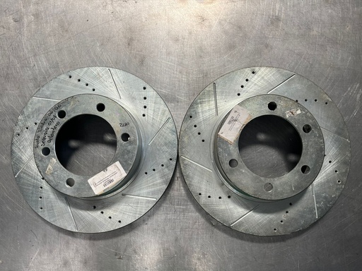 DISCOS DELANTEROS PERFORADOS/VENTILADOS TOYOTA TUNDRA 00/06 SEQUOIA 01/07