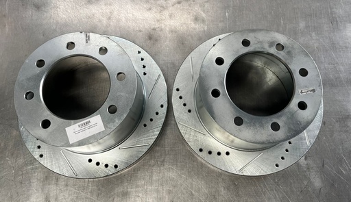 Discos tras Perforados/Ventilados chevrolet silverado/ GMCsierra/ 2500/3500 01/10