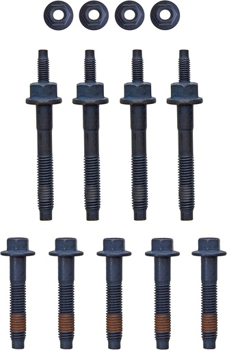Tornillos de colector de escape para Dodge / Jeep 5.7 Hemi Durango 2004 al 2008 / Ram 1500 / 2500 / 3500 2003 al 2008 / Commander 2006 al 2008 / Grand Cherokee 2006 al 2008