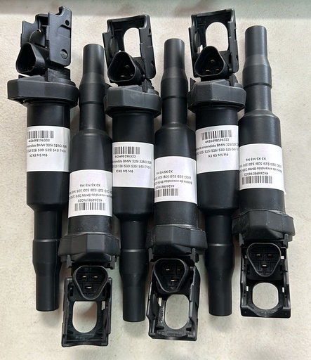 Juego de bobinas de encendido BMW 325i 325Ci 328i 330Ci 335i 525i 528i 530i 535i 545i 745Li X3 X5 M5 M6
