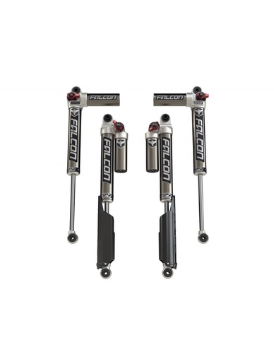 JL 4DR: Kit de compensadores de ajuste rápido Falcon SP2 3.3 (elevación de 2 a 4,5")