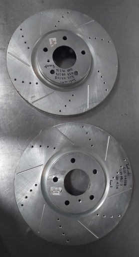 Disco delantero perforados y ventilados para Nissan infiniti G35/G37/G60 2003-2016