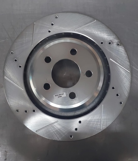 Disco trasero izquierdo perforado ventilado para CHRYSLER 300 2005-2010