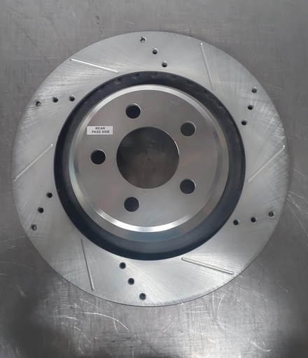Disco trasero derecho perforado ventilado para Dodge Challenger/Charger/Magnum 2016