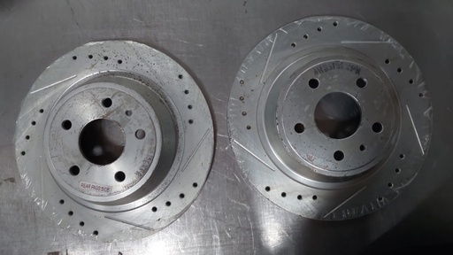 Disco traseros perforados solidos para Ford Fusion/Lincoln MKZ 2013-2020