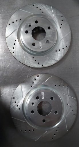 Disco delantero perdorados ventilados para Ford Explorer 2011-2019