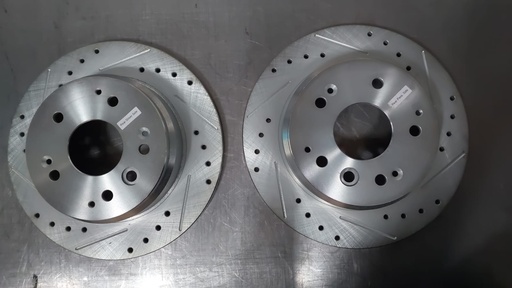 Disco trasero perforado solido para Honda Element/Acura TL 03-11