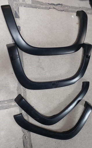 Flares set de 4 par Chevrolet Colorado 2015-2020