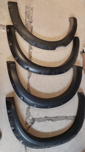 Flares set de 4 para Ford Ranger 2020