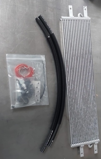 Enfriador de Aceite de Transmisión con Kit de Mangueras para Motores Ford PowerStroke 6.7L de 2017 2019