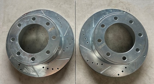 Discos traseros Perforados / Ventilados de 340mm para Ford F250 Super Duty / F350 Super duty 2005 al 2012