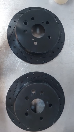 Discos traseros perforados para Lexus LS 250 06-15