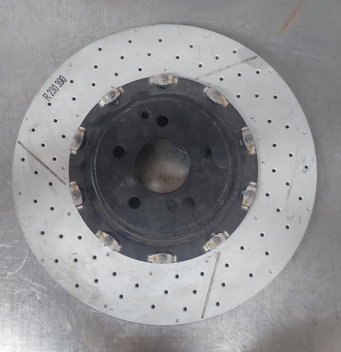 Disco delantero ventilado perforado para Mercedes-Benz SL65 AMG 08-17