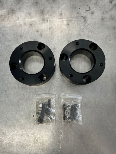 Kit de Calzas de Levante Delantero 1.5" Chevrolet Silverado 1500 2007-2014 / Avalanche 1500 2007-2013 / Tahoe / Suburban 2007-2014 / GMC Sierra 1500 2007-2014.