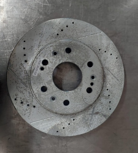 Disco delantero izquierdo ventilado perforado para Chevrolet Avalanche/GMC Savana 1500/Cadillac Escalade 07-14