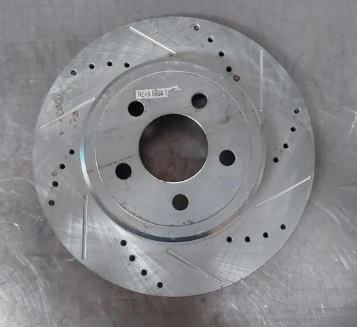 Disco trasero ventilado perforado para Dodge Challenger GT 17-18