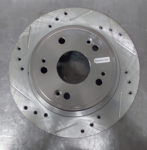 Disco trasero izquierdo perforado para Honda Accord EX-L 08-12
