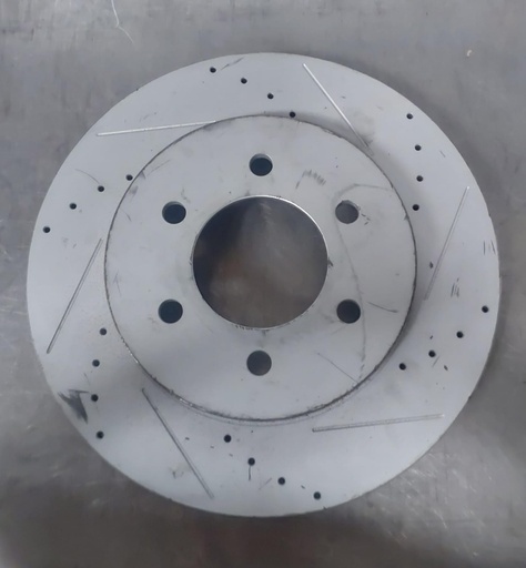 Disco delantero ventilado perforado para Ford F-150/Lincoln Mark LT 04-08
