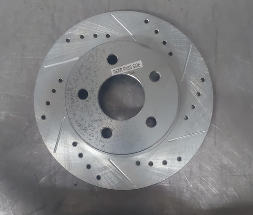 Disco trasero derecho perforado para Pontiac G5 2010