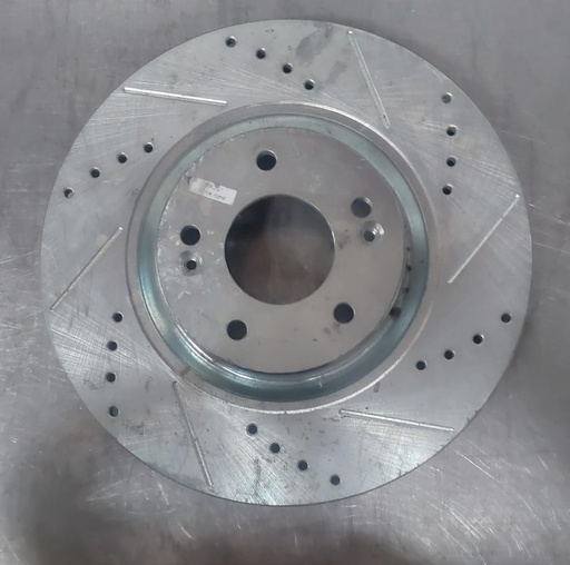 Disco delantero derecho ventilado perforado para Hyundai Azera 12-17