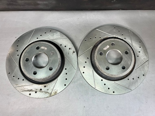 Disco delantero derecho ventilado perforado para Jeep Grand Cherokee 2016