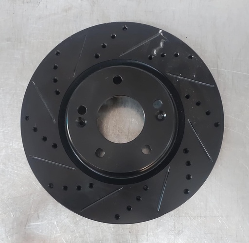 Disco delantero izquierdo ventilado perforado para Kia Sportage/Soul 2021