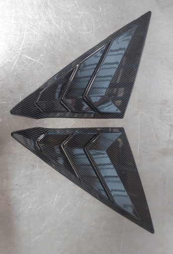 Difusores de ventanas laterales para Honda Civic 16-20