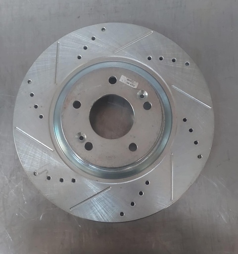 Disco delantero izquierdo ventilado perforado para Hyundai Azera 12-17